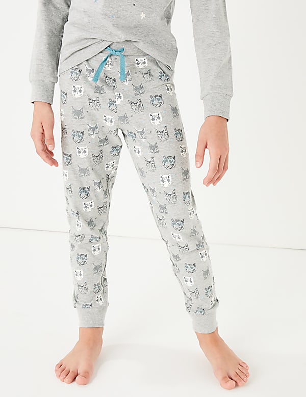 Cool Cats Pyjama Set (3-16 Years)