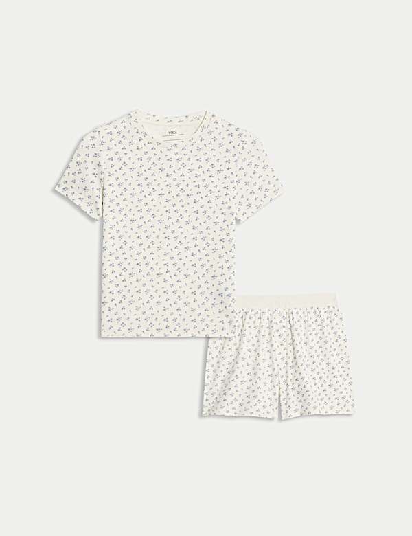 Cotton Rich Ditsy Floral Pyjamas (6-16 Yrs) - FR