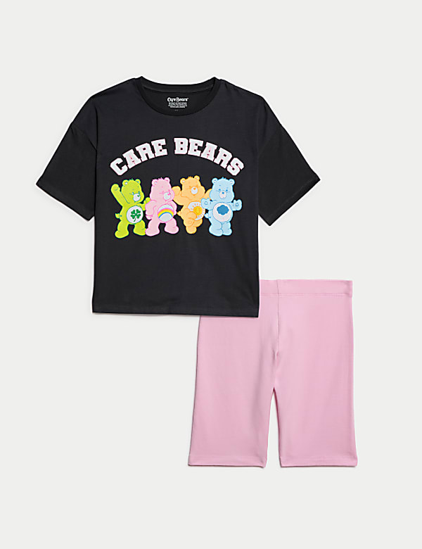 Pure Cotton Care Bear™ Shortie Pyjamas (3-16 Yrs)