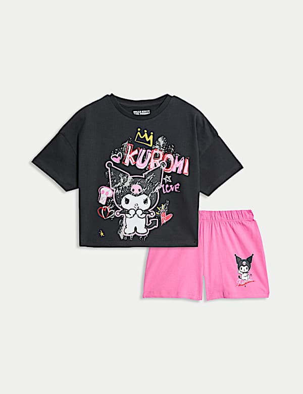 Pure Cotton Kuromi™ Pyjamas (3-16 Yrs) - NO