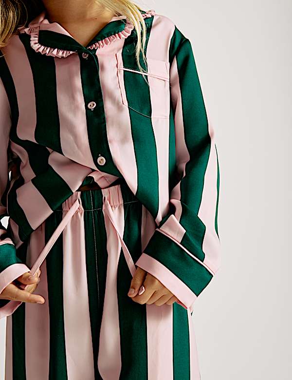 פיג'מת סטן עם פסים (3-‏16 שנים) - IL