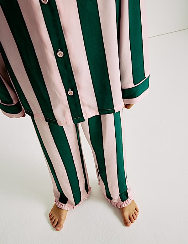 פיג'מת סטן עם פסים (3-‏16 שנים) - IL