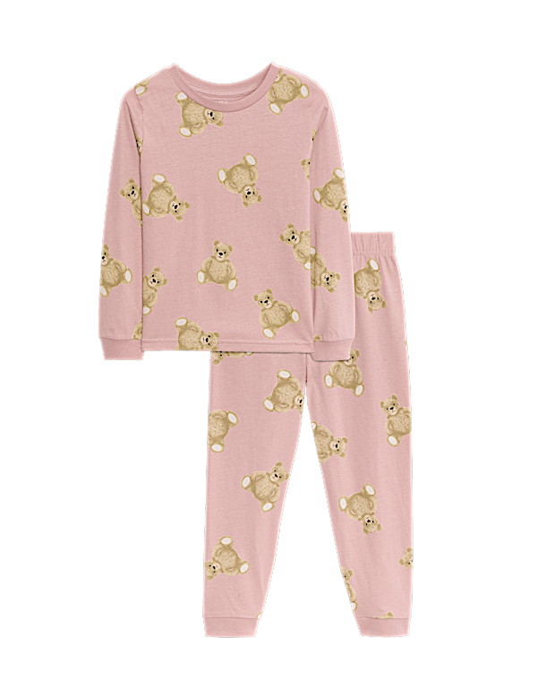 Pure Cotton Spencer Bear™ Pyjamas (1-16 Yrs)