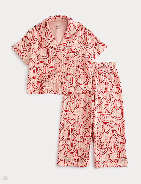 Pure Cotton Pattrerned Pyjamas (1-16 Years) - UA