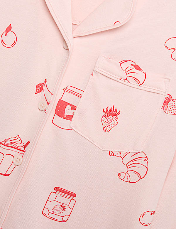 Cotton Blend Breakfast Pyjamas (3-16 Years) - TW