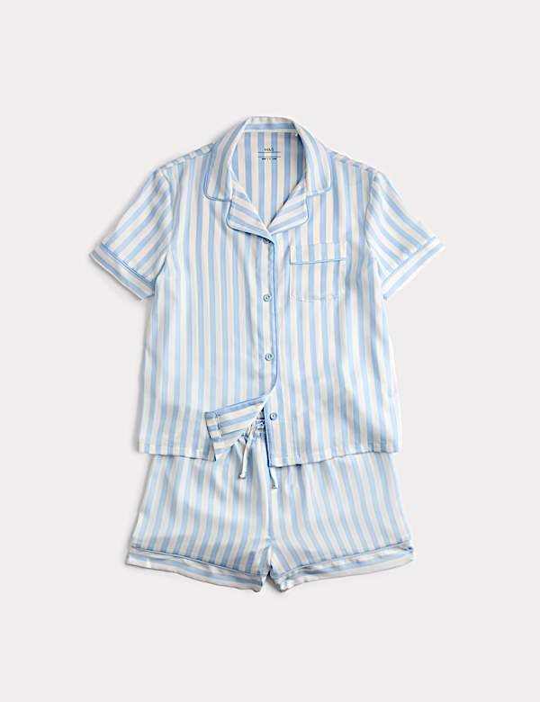 Kids' Satin Striped Pyjamas (3-16 Years)