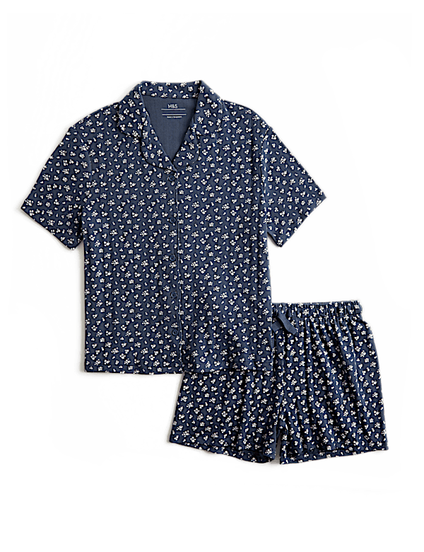 Kids' Cotton Rich Floral Short Pyjamas (6-16 Yrs)