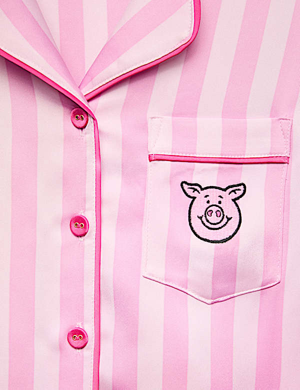 Percy Pig&trade; Satin Pyjamas (3-16 Yrs)