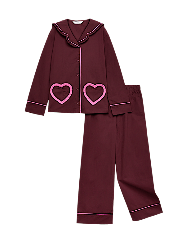Pure Cotton Brunch Club Pyjamas (6-16 Yrs)