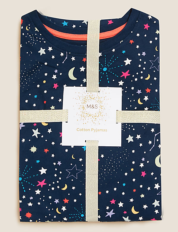 Pure Cotton Star Pyjamas (6-16 Yrs)