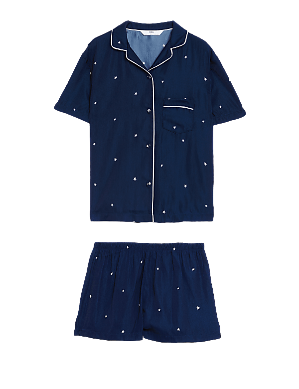 Star Print Short Pyjama Set