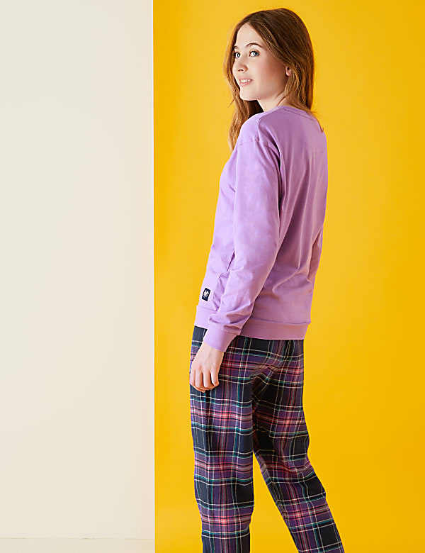 Harry Potter™ Pure Cotton Checked Pyjamas (2-16 Yrs)