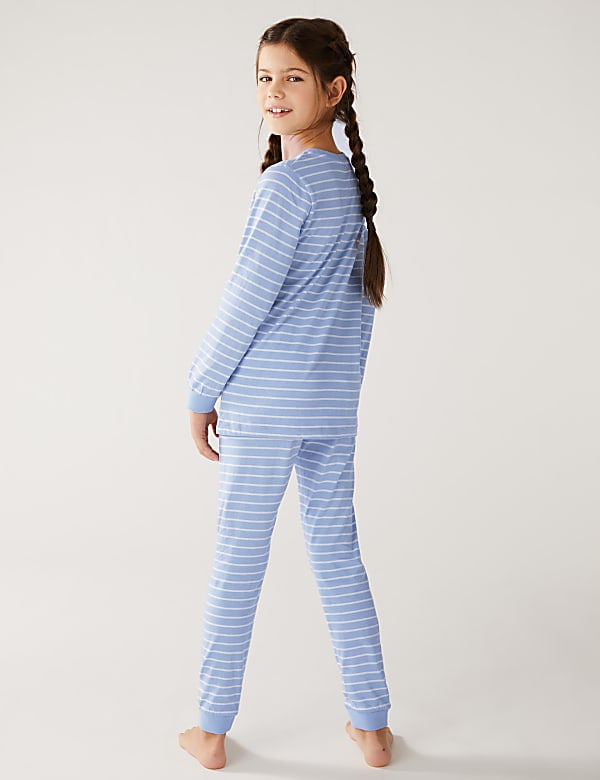 2pk Pure Cotton Star & Striped Pyjama Sets