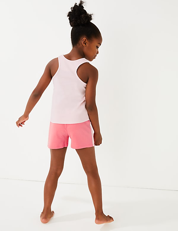 2pk Cotton Short Pyjama Sets (6-16 Yrs)