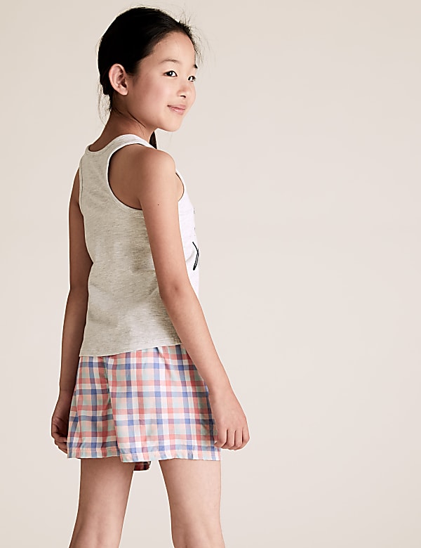 2pk Slogan Short Pyjama Sets (6-16 Yrs)