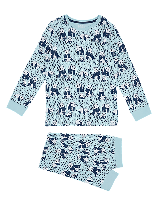 Panda Print Pyjama Set (7-16 Yrs)