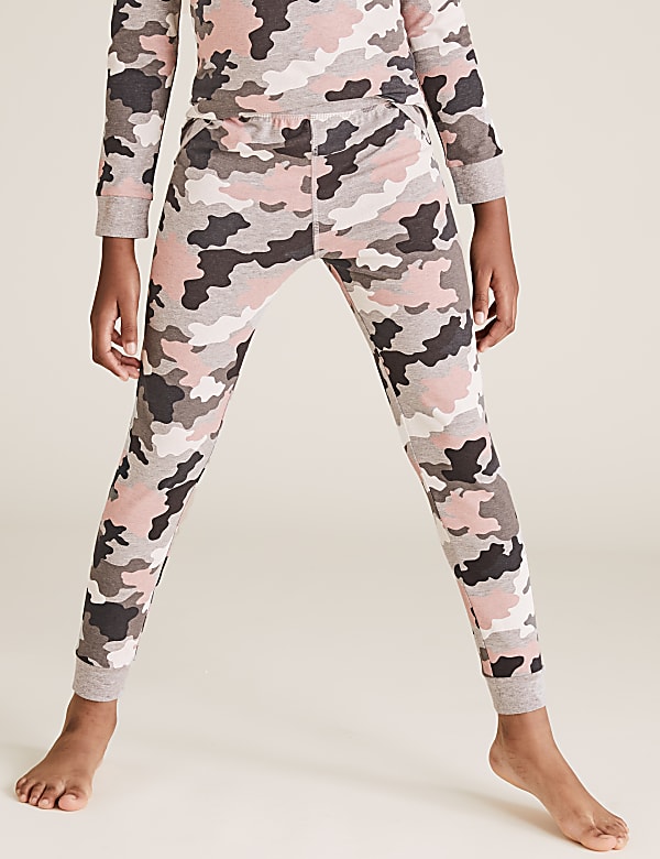 Cotton Rich Camouflage Pyjama Set (7-16 Yrs)
