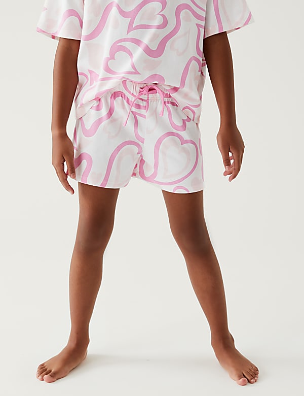 3pk Pure Cotton Patterned Short Pyjama Sets