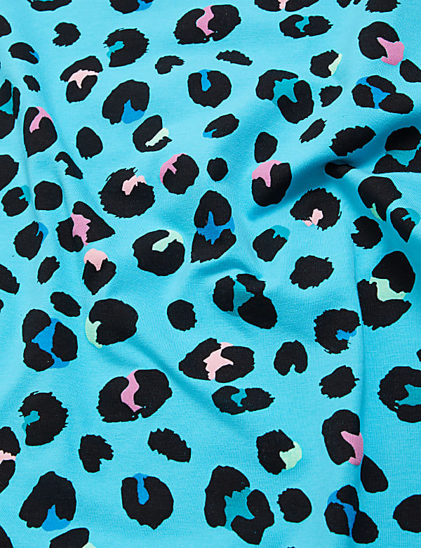 Cotton Leopard Print Short Pyjama Set