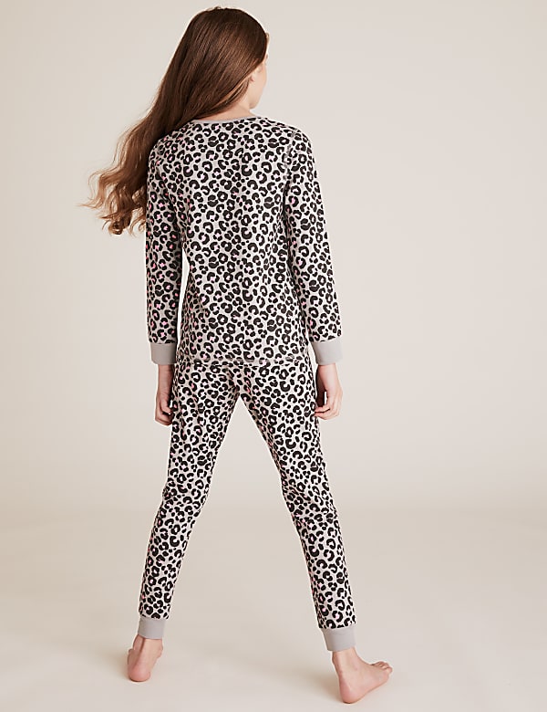 Cotton Leopard Pyjama Set (7-16 Yrs)