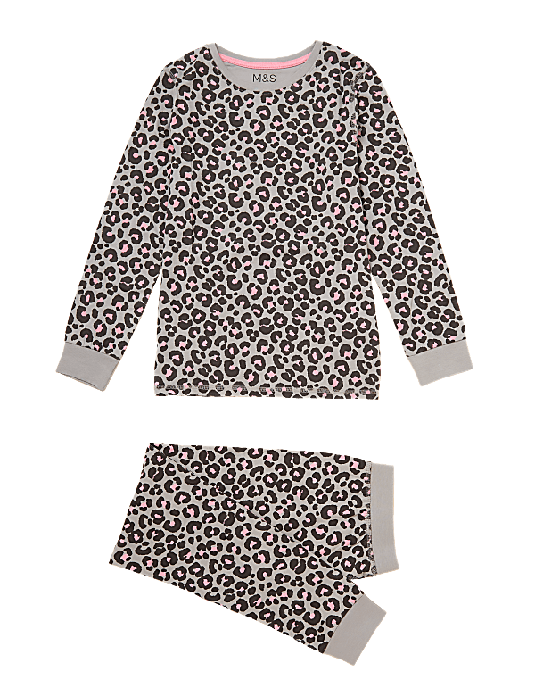 Cotton Leopard Pyjama Set (7-16 Yrs)