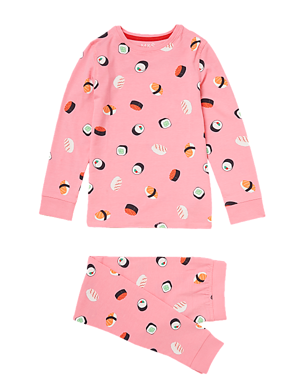 Cotton Sushi Pyjama Set (7-16 Yrs)