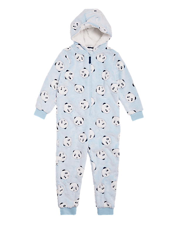 Girls panda onesie hotsell