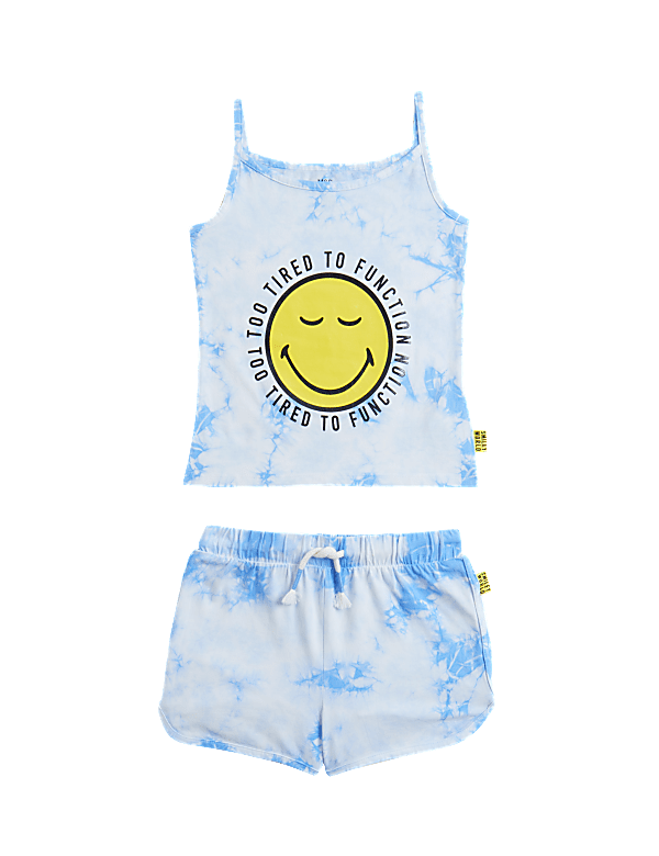 SmileyWorld®Tie Dye Short Pyjamas (6-16 Yrs)