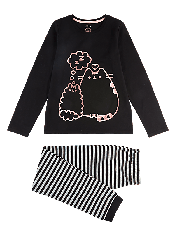 Cotton Pusheen Pyjama Set (9-16 Yrs)