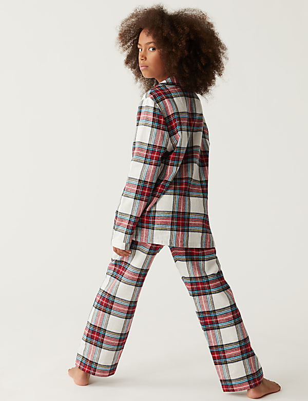 Pure Cotton Checked Pyjamas
