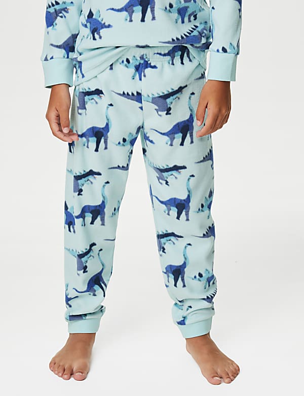 Buy Fleece Dinosaur Pyjamas 1 8 Yrs at Marks Spencer