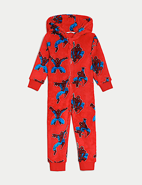 Baju Terusan Fleece Motif Spider-Man&trade; (2 - 8 Thn) - ID