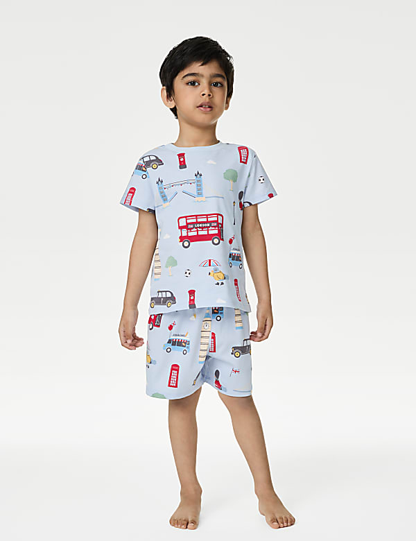 Pure Cotton London Pyjamas (1-14 Yrs) - NL