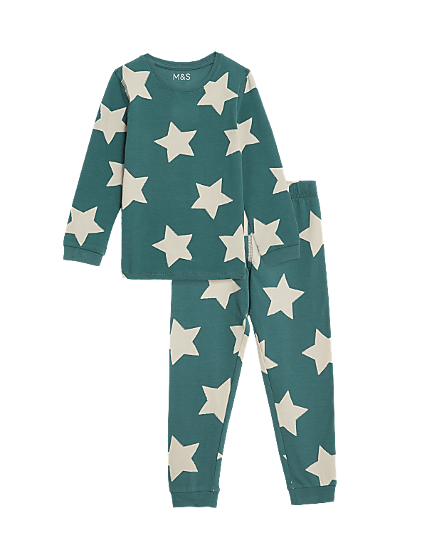 Cotton Rich Star Pyjamas (1-8 Yrs)