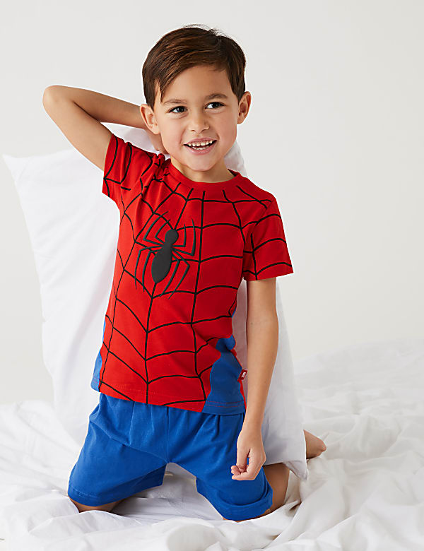 Buy Spiderman Short Pyjama Set at Marks Spencer
