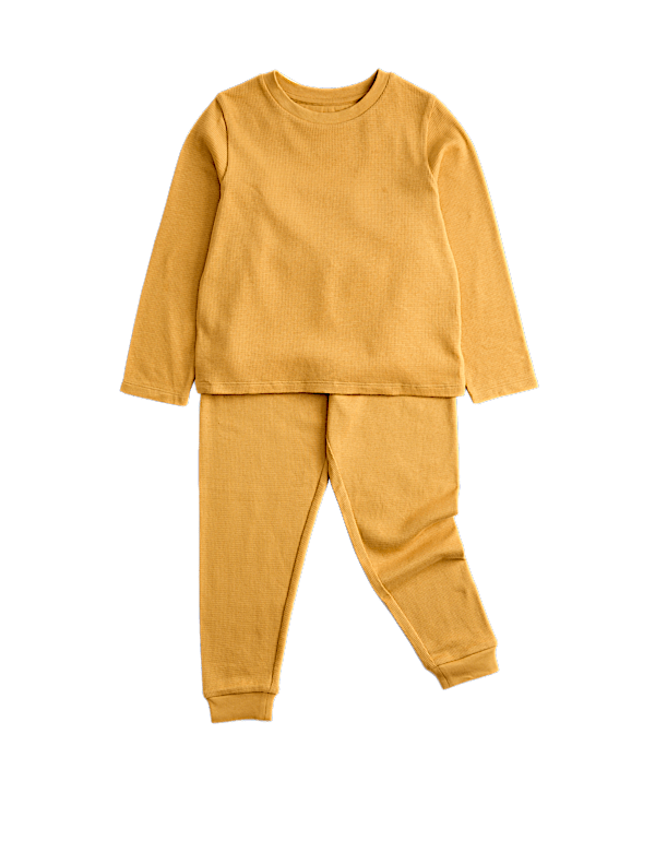Pure Cotton Waffle Pyjamas (1-16 Yrs)