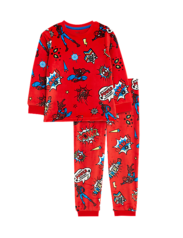 Spider-Man™ Velour Pyjamas (2-8 Yrs)