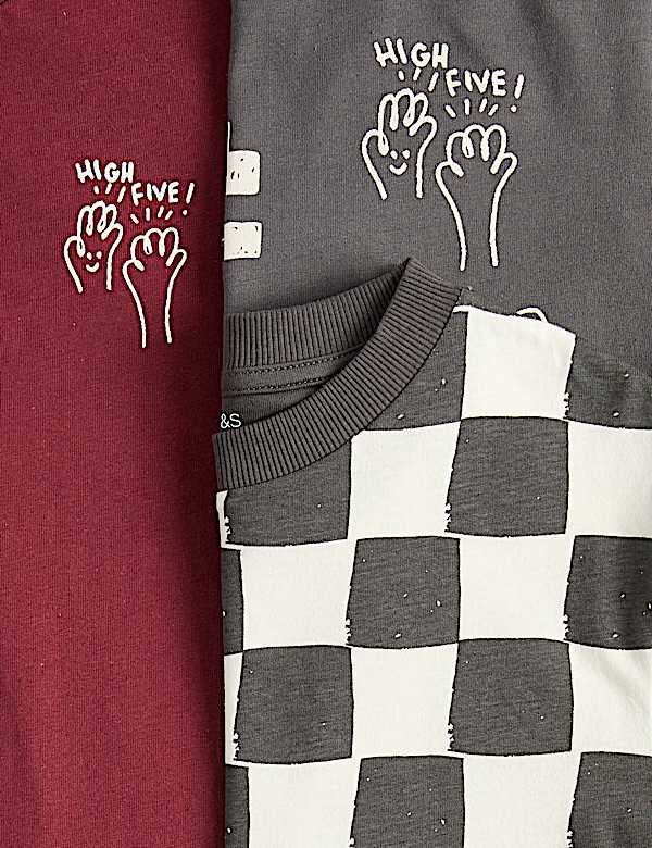 3 Pack Skateboard Graphic Pyjama Sets (1-16 Yrs)