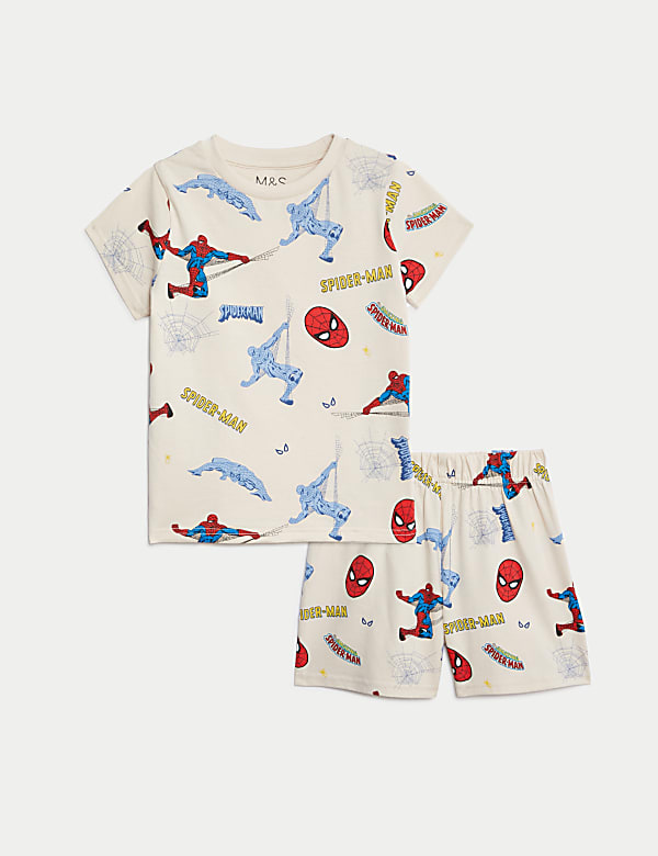 Pure Cotton Spider-Man&trade; Pyjamas (2-8 Yrs) - FR