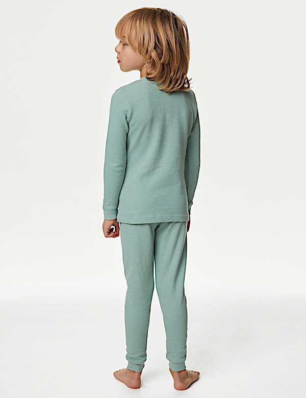 Pijama 100% algod&oacute;n gofrado con dise&ntilde;o de medios de transporte (1-8&nbsp;a&ntilde;os) - ES