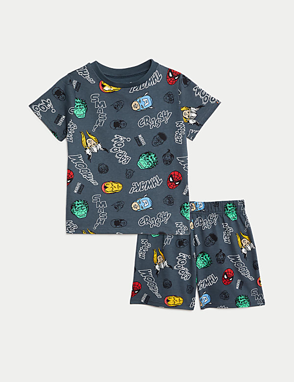 Pyjashort &agrave; motif Marvel&trade; (du 3 au 12&nbsp;ans) - FR