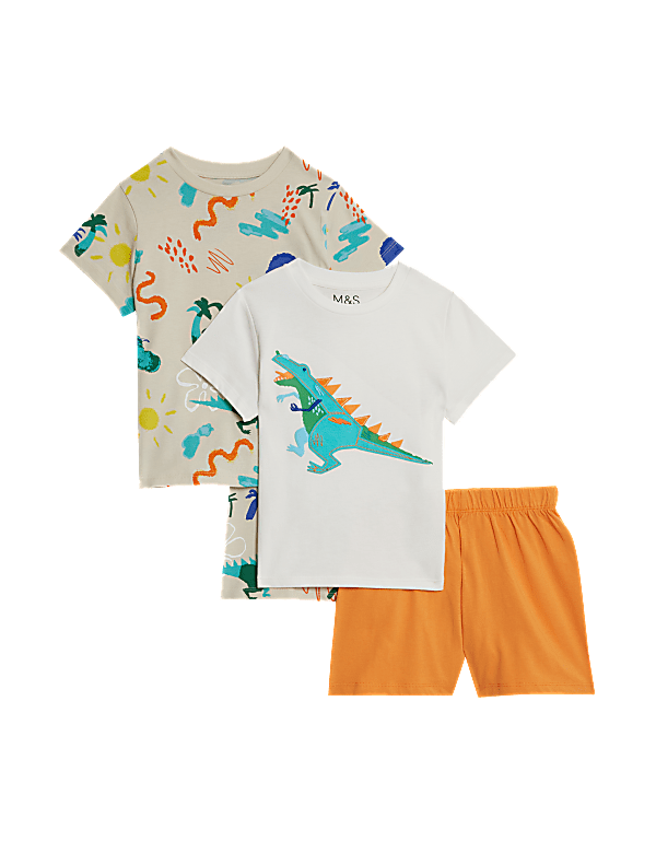 2pk Pure Cotton Pyjama Sets (1-8 Yrs)
