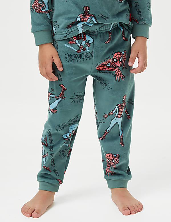 Buy Spider Man Velour Pyjamas 2 8 Yrs at Marks Spencer