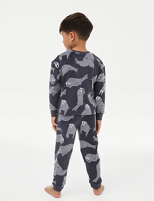 Velour Walrus Pyjamas (1-8 Yrs)