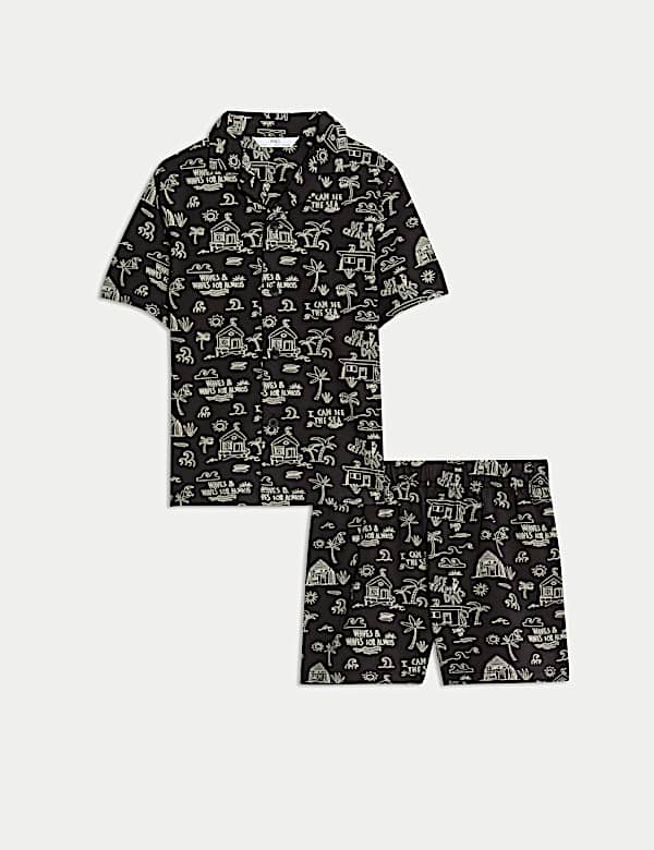 Pure Cotton Dinosaur Pyjamas (1-16 Yrs) - BE