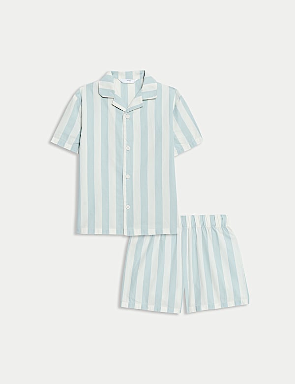 Kids' Pure Cotton Striped Pyjamas (9 Mths -10 Yrs) - LT