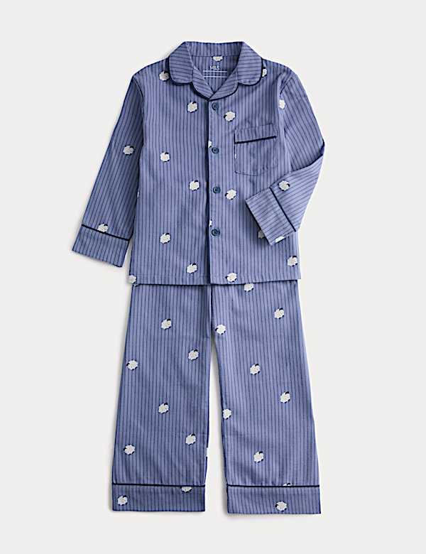 Pure Cotton Sheep Pyjamas (9 Mths - 8 Yrs)