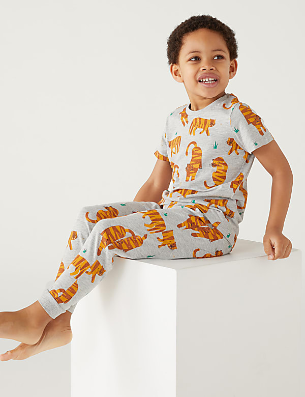 3pk Cotton Rich Animal Pyjama Sets
