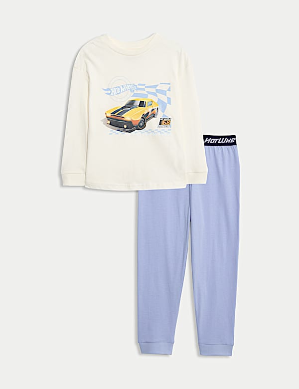 Pure Cotton Hot Wheels™ Pyjama Set (2-8 Yrs) - AL
