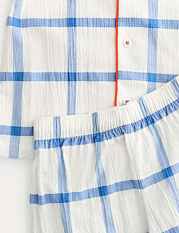 Woven Checked Revere Pyjamas (9 Mths-8 Yrs)